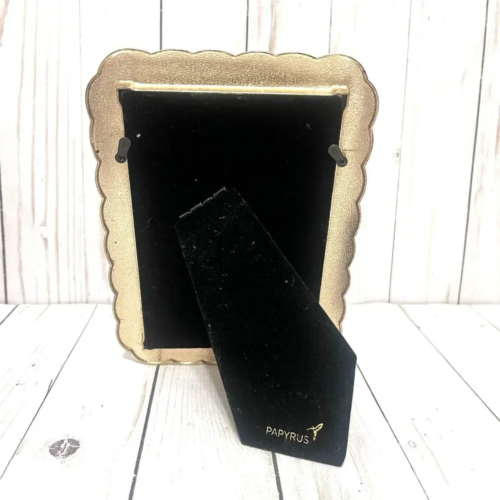Papyrus Gold Celtic Knot Frame Gothic Boho Fairycore Dark Academia 4x6 Photo